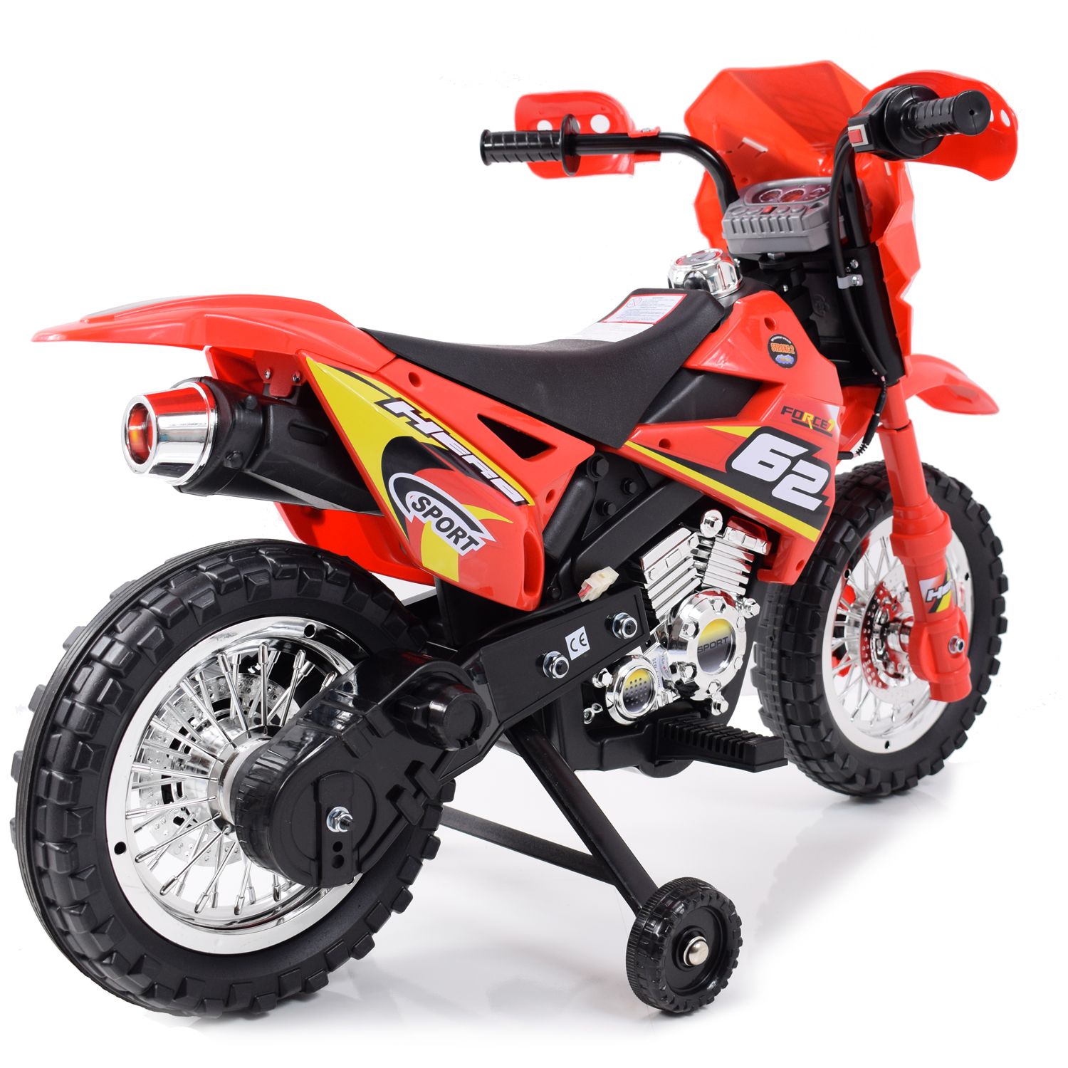 Didelis Motociklas Kryžius 2 Stiprus 2 Su Garsais Ir ś / Zp-3999a