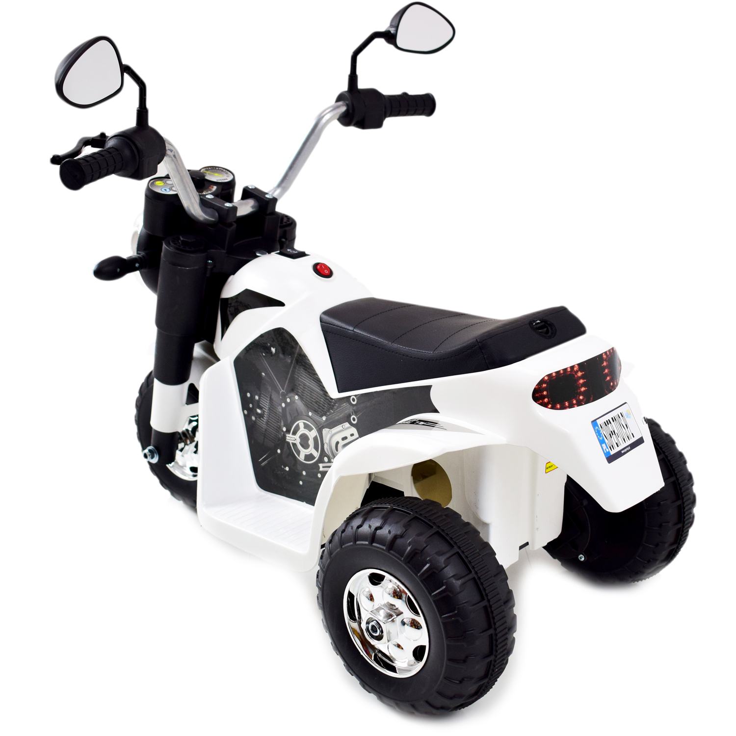Chopper Motociklas - Pirmasis Kūdikio Motociklas, Minkšta Sėdynė/jc916