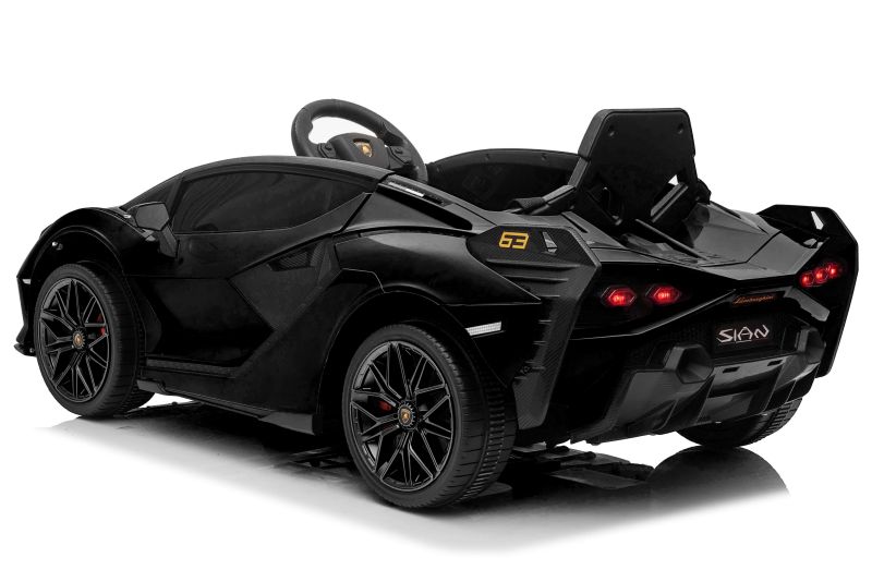Originalus Lamborghini šienas, Minkšti Ratlankiai, Minkšta Sėdynė, Svyravimo Funkcija - Pilna Galimybė /qls6388