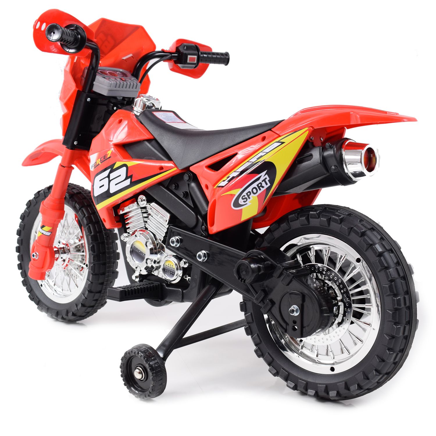 Didelis Motociklas Kryžius 2 Stiprus 2 Su Garsais Ir ś / Zp-3999a