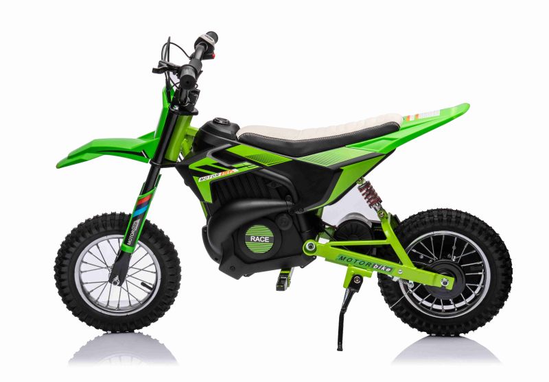 Puikus Krosinis Motociklas Lenktynėms Su Laisvu Startu, 250 Vatų, Grandinė, Diskiniai Stabdžiai, Pripučiami Ratai/bdm-0952-24