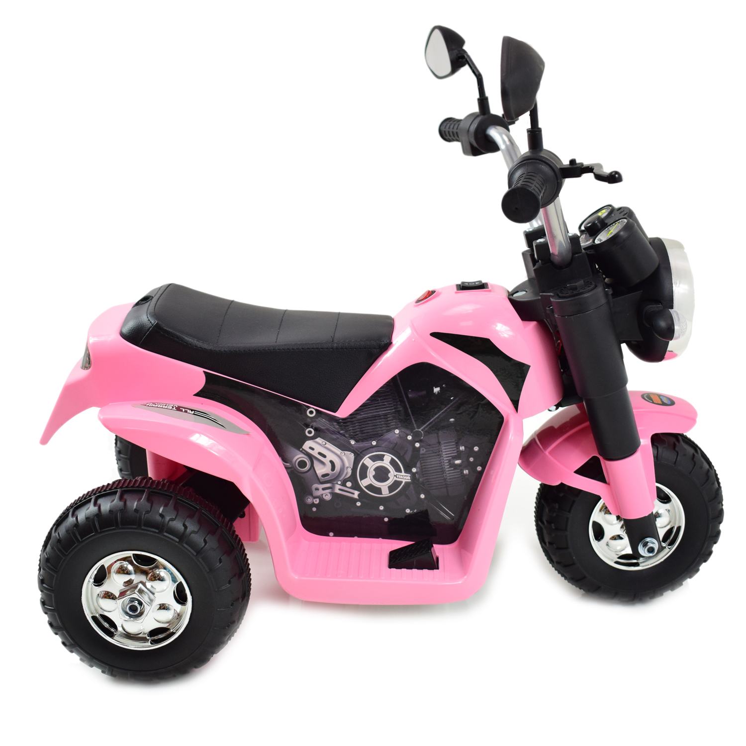 Chopper Motociklas - Pirmasis Kūdikio Motociklas, Minkšta Sėdynė/jc916
