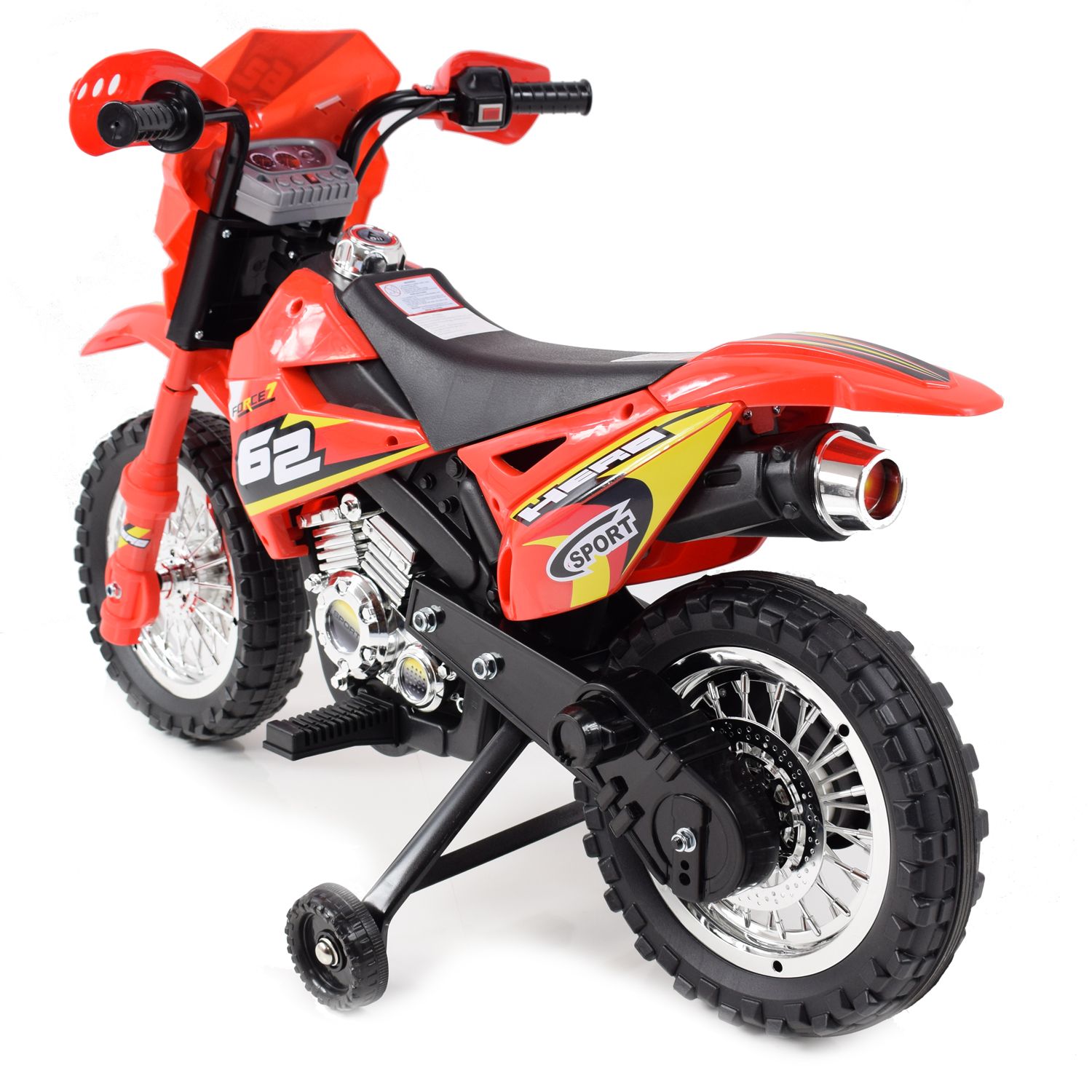 Didelis Motociklas Kryžius 2 Stiprus 2 Su Garsais Ir ś / Zp-3999a