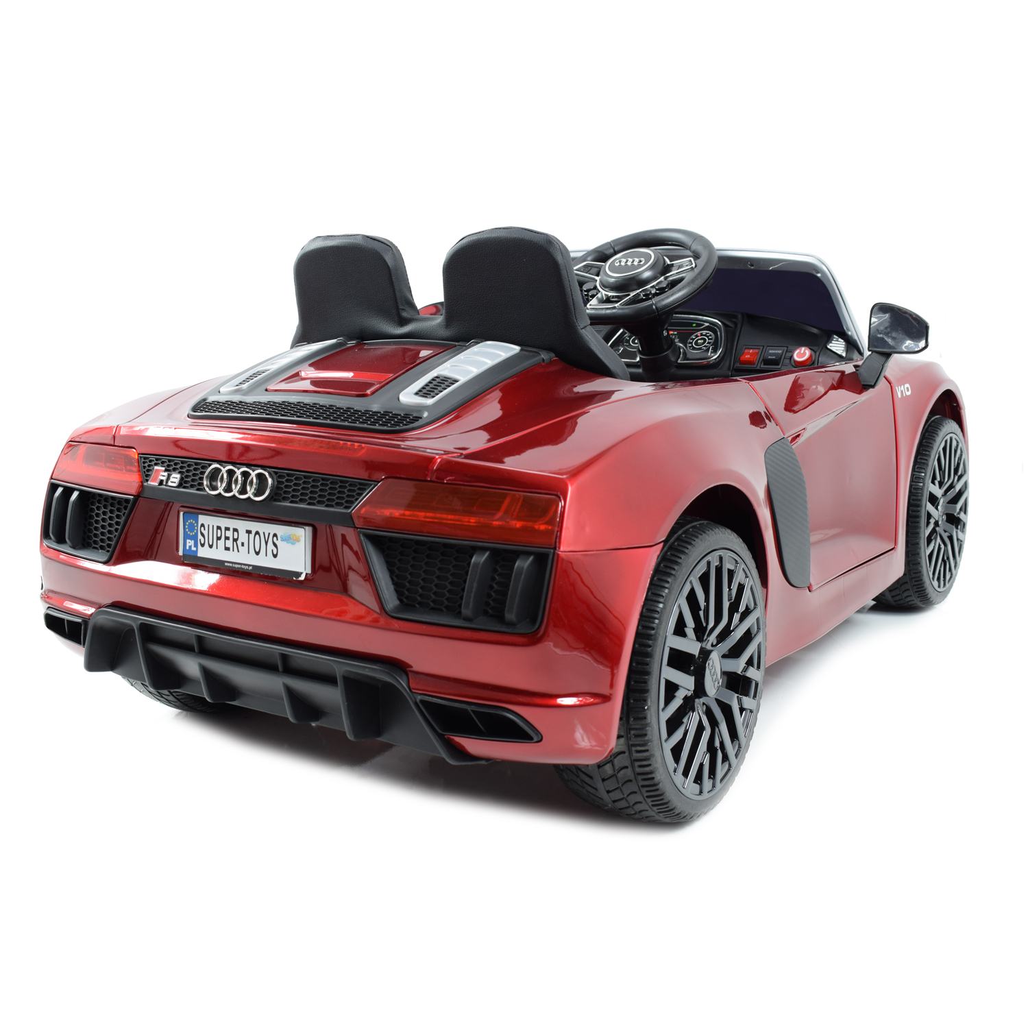 Naujausia Originali Audi R8 Licencijuota Minkšta Sėdynė, Minkšti Ratai Super Kokybė/r8