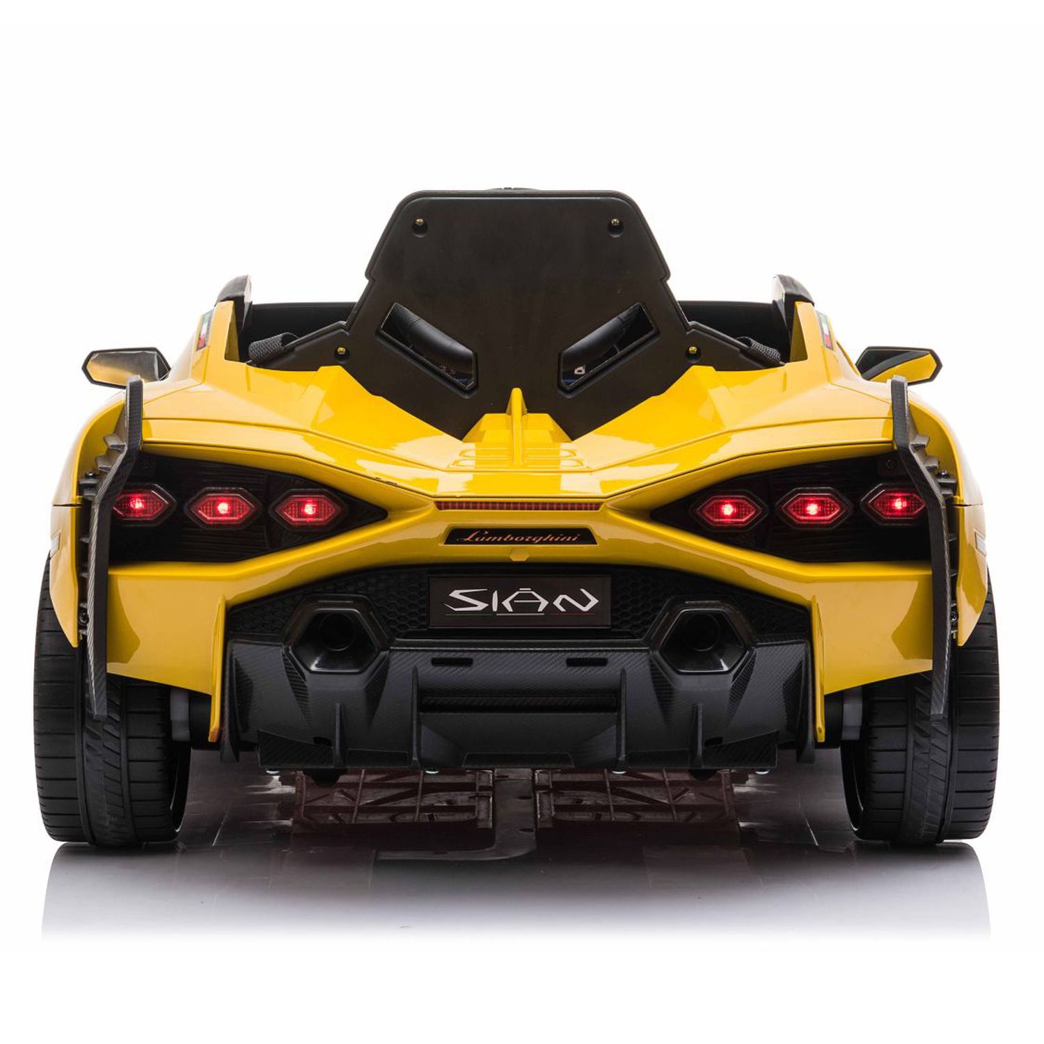 Originalus Lamborghini šienas, Minkšti Ratai, Minkšta Sėdynė, Supimo Funkcija - Pilna Komplektacija /qls6388