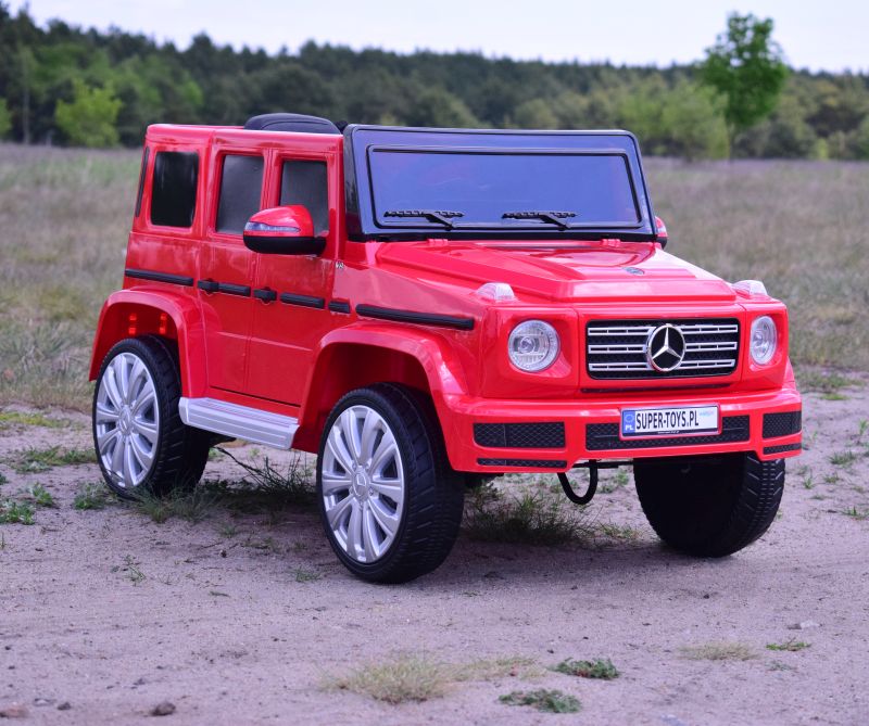 Mercedes G500 Su Akumuliatoriumi, Minkštais Eva Ratlankiais, Minkšta Sėdyne, Dažyta Pilna Komplektacija/jjj2077