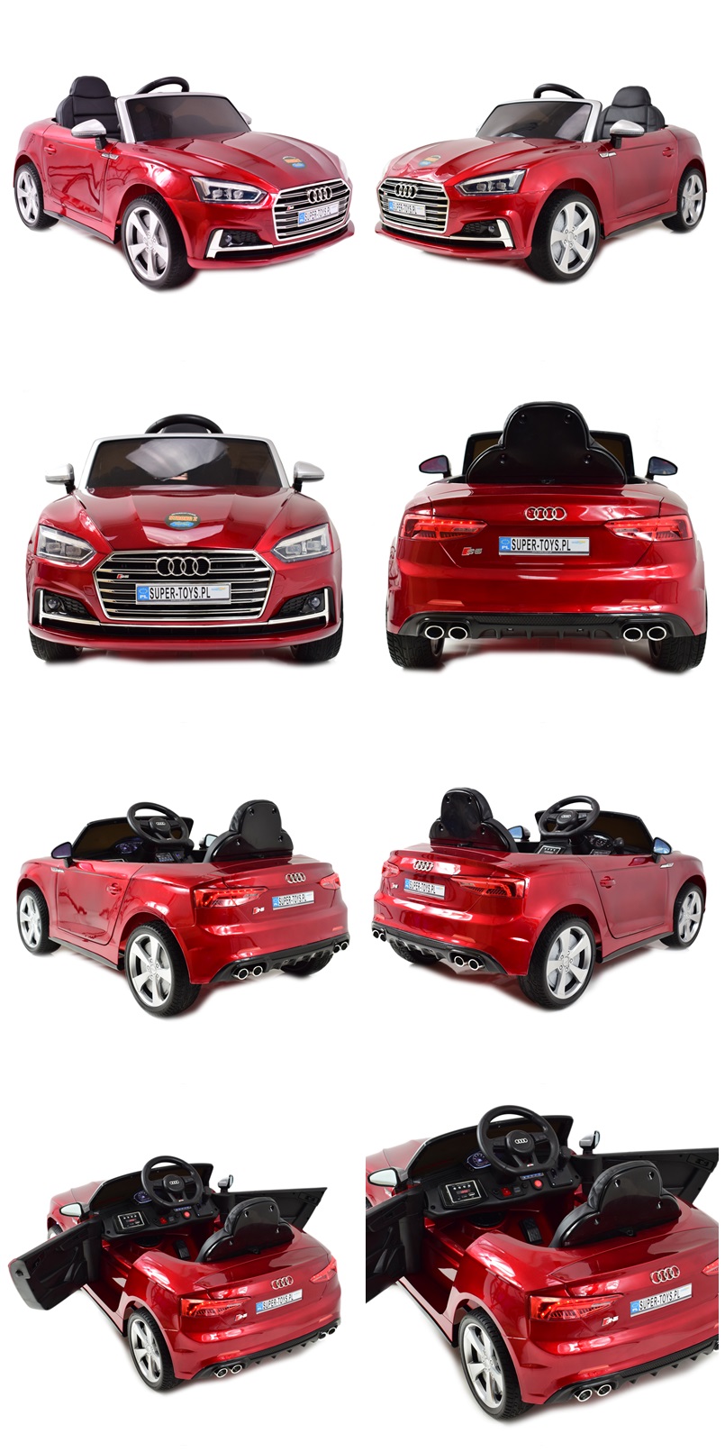 Audi S5 Licencija, Lakas, Minkšti Eva Ratlankiai, Pilna Komplektacija, Kokybė/hl258