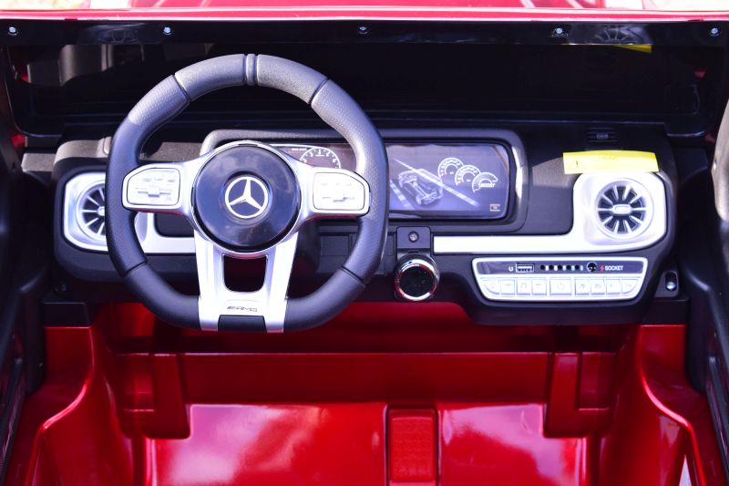 Mercedes G63 Amg 2 Vaikams, 24v, 4x4, Minkšti Eva Ratlankiai, Minkšta Sėdynė, Poliruotas Lakas, Pilna Komplektacija/s-307