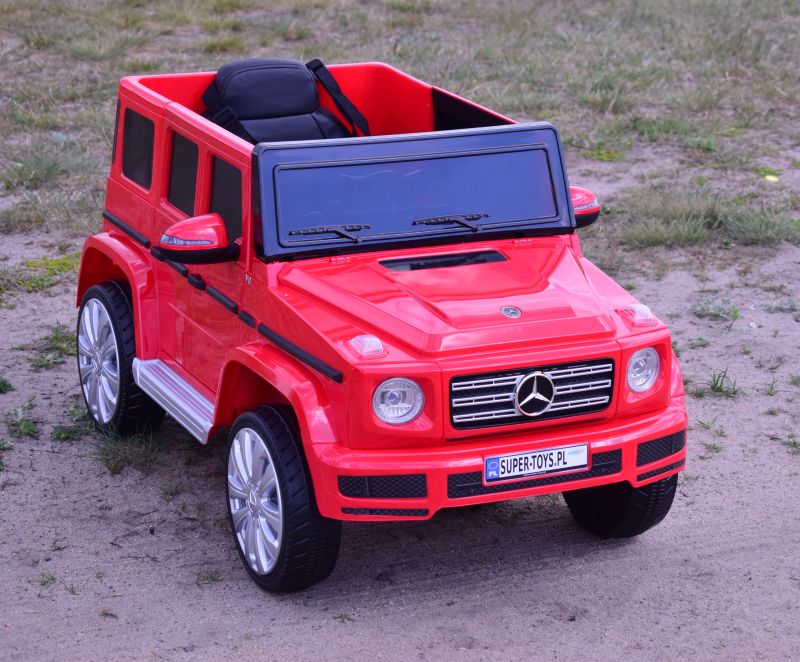 Mercedes G500 Su Akumuliatoriumi, Minkštais Eva Ratlankiais, Minkšta Sėdyne, Dažyta Pilna Komplektacija/jjj2077
