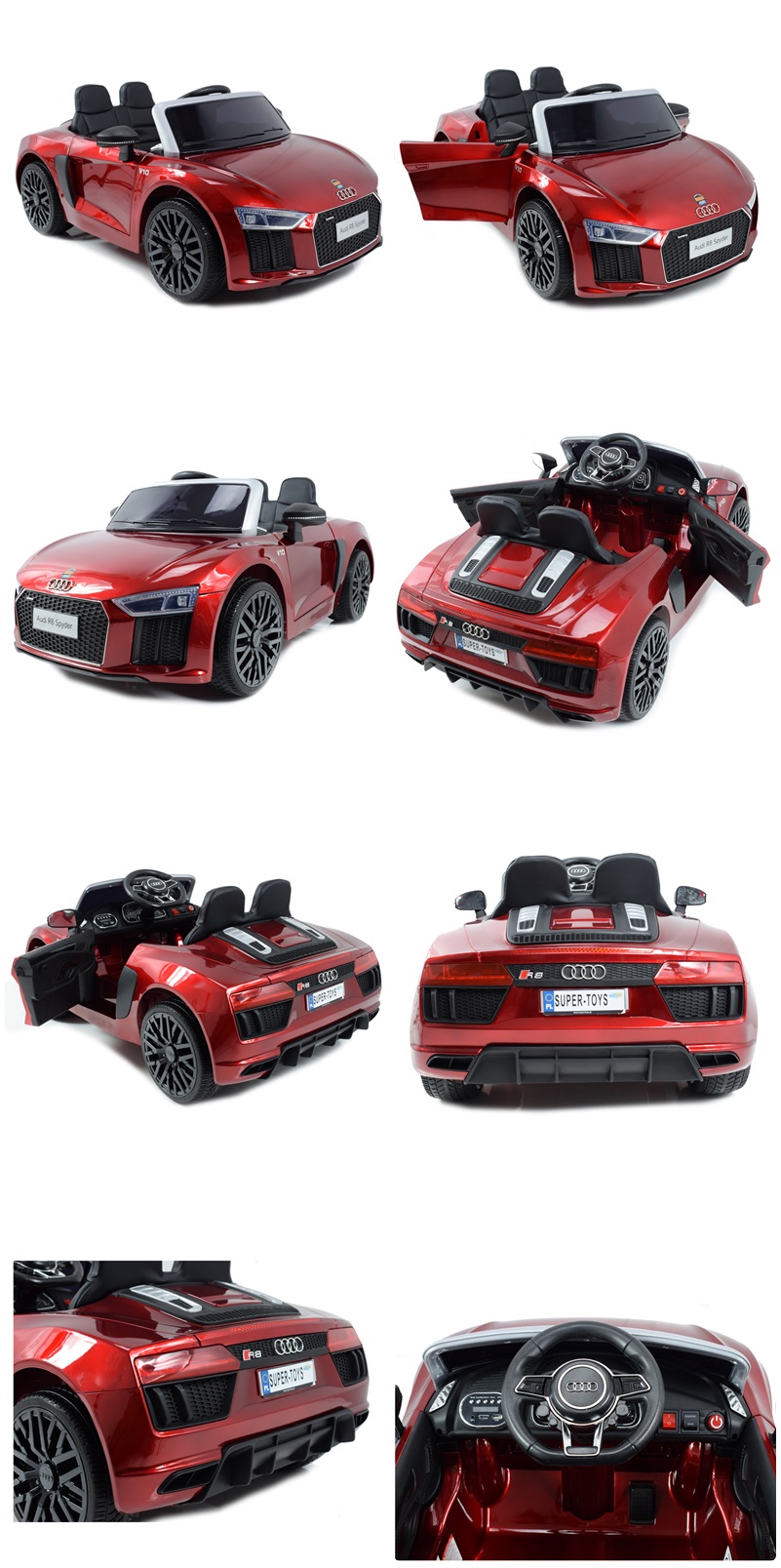 Naujausia Originali Audi R8 Licencijuota Minkšta Sėdynė, Minkšti Ratai Super Kokybė/r8