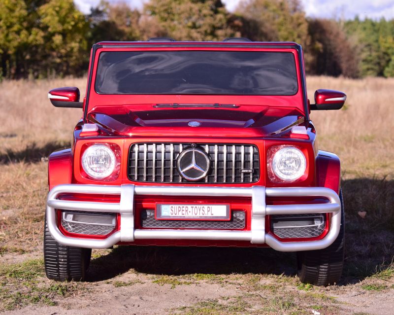 Mercedes G63 Amg 2 Vaikams, 24v, 4x4, Minkšti Eva Ratlankiai, Minkšta Sėdynė, Poliruotas Lakas, Pilna Komplektacija/s-307