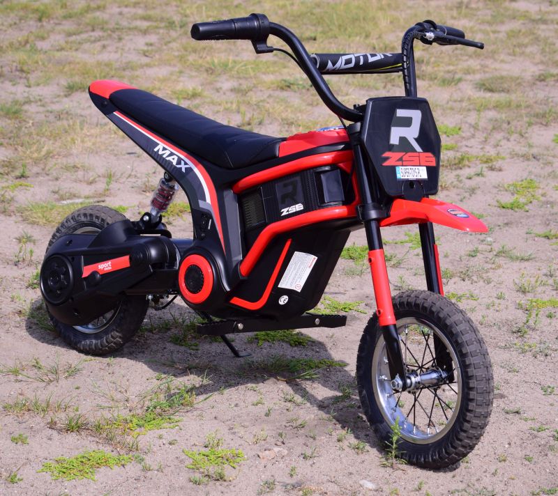 Puikus Krosinis Motociklas Max Lėtas Startas, 350 Vatų, Grandinė, Pripučiami Ratai, Plėvelė/sx2328