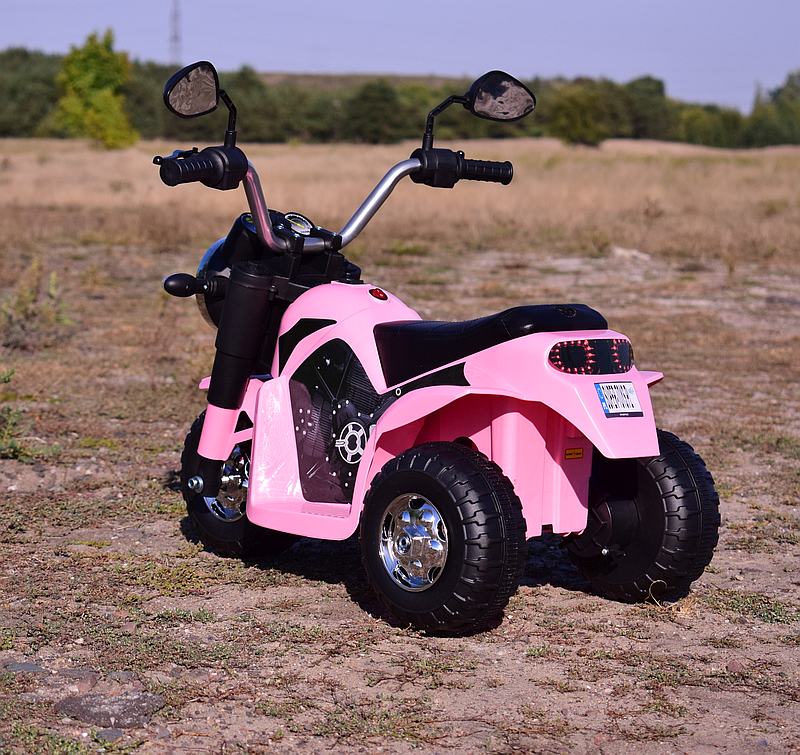 Chopper Motociklas - Pirmasis Kūdikio Motociklas, Minkšta Sėdynė/jc916