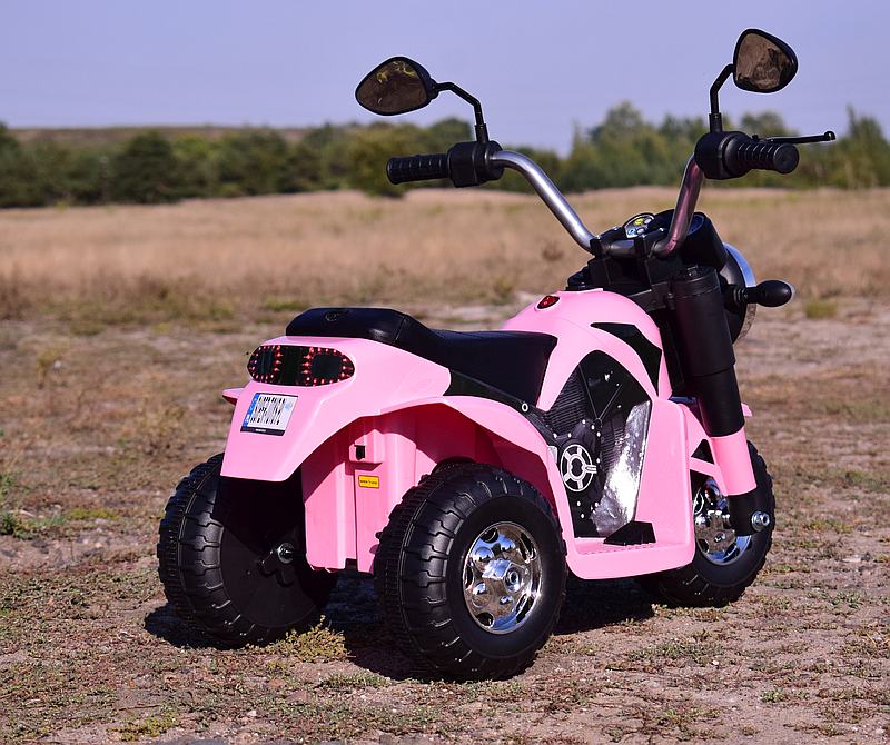 Chopper Motociklas - Pirmasis Kūdikio Motociklas, Minkšta Sėdynė/jc916