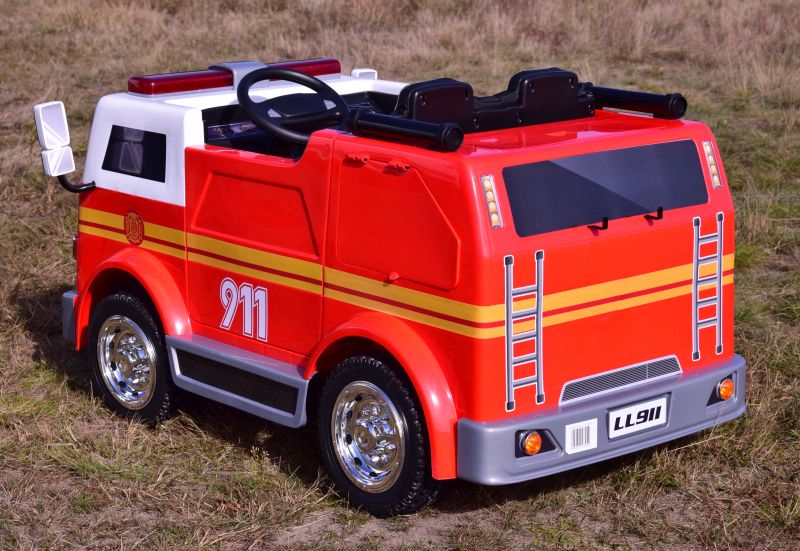 Mega Ugniagesių Komanda Su Garsais, Supimo Funkcija, Megafonu Ir Papildoma įranga, Super Versija/ll911