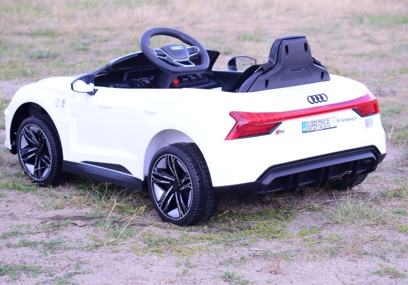 Akumuliatorinis Automobilis Audi Rs E-tron Gt , Minkšti Ratlankiai, Minkšta Sėdynė, Super Kokybė/qls6888