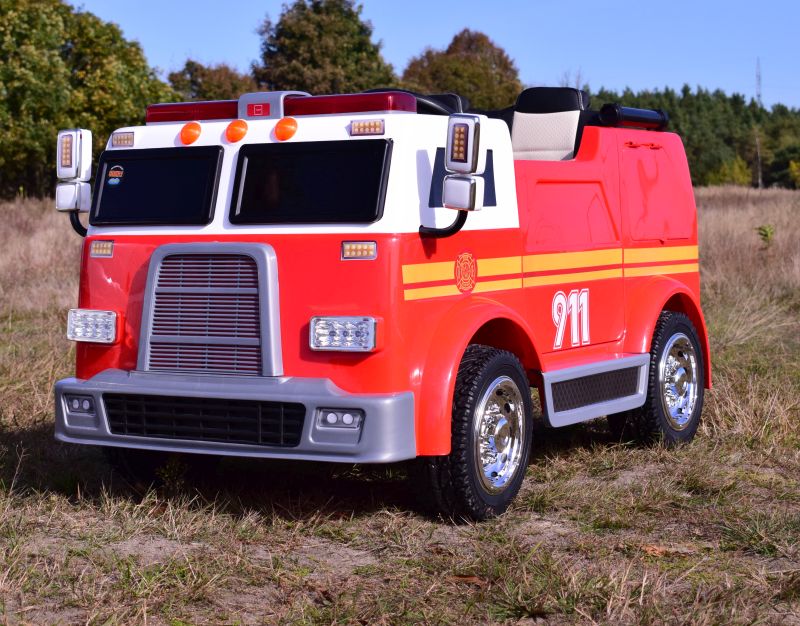 Mega Ugniagesių Komanda Su Garsais, Supimo Funkcija, Megafonu Ir Papildoma įranga, Super Versija/ll911