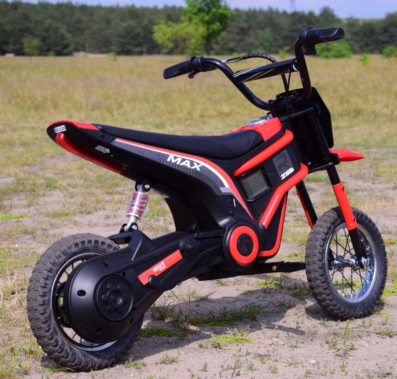 Puikus Krosinis Motociklas Max Lėtas Startas, 350 Vatų, Grandinė, Pripučiami Ratai, Plėvelė/sx2328