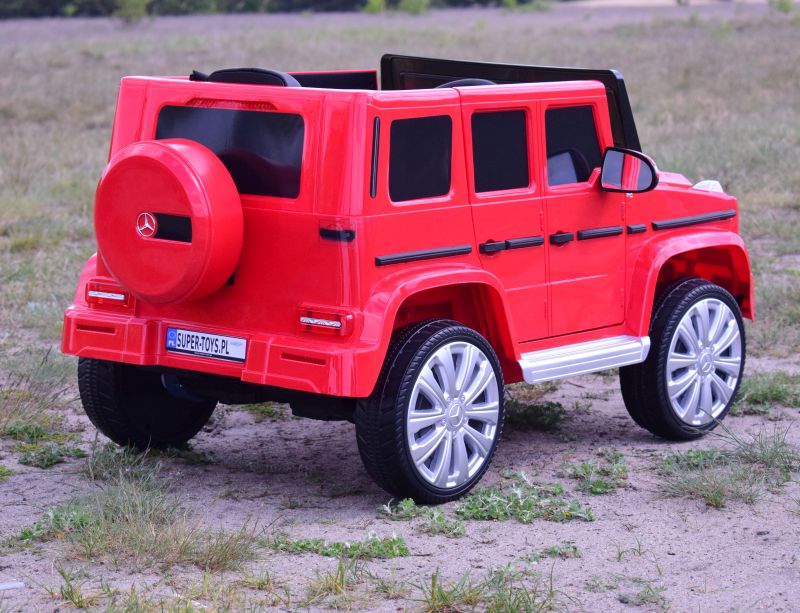 Mercedes G500 Su Akumuliatoriumi, Minkštais Eva Ratlankiais, Minkšta Sėdyne, Dažyta Pilna Komplektacija/jjj2077
