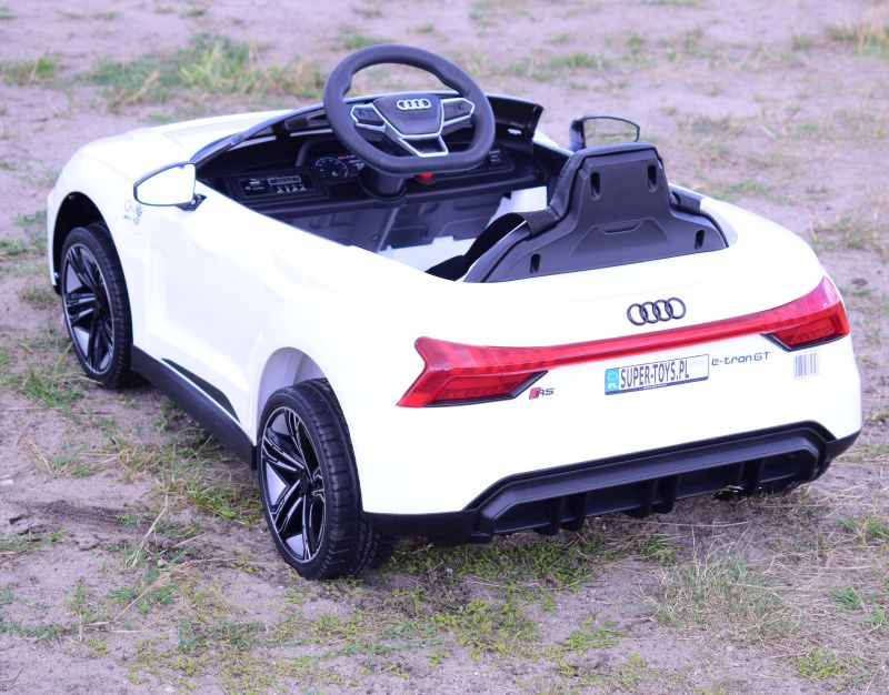 Akumuliatorinis Automobilis Audi Rs E-tron Gt , Minkšti Ratlankiai, Minkšta Sėdynė, Super Kokybė/qls6888
