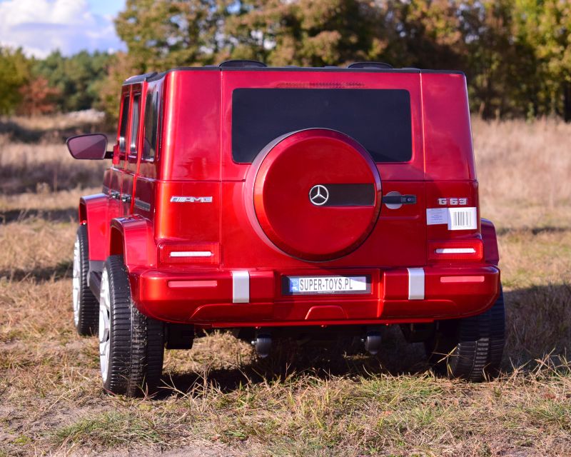 Mercedes G63 Amg 2 Vaikams, 24v, 4x4, Minkšti Eva Ratlankiai, Minkšta Sėdynė, Poliruotas Lakas, Pilna Komplektacija/s-307