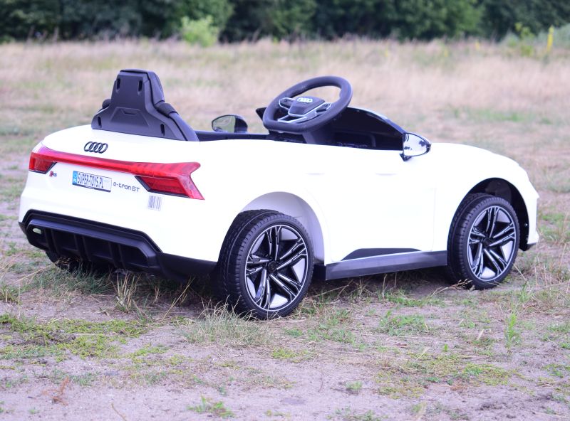 Akumuliatorinis Automobilis Audi Rs E-tron Gt , Minkšti Ratlankiai, Minkšta Sėdynė, Super Kokybė/qls6888