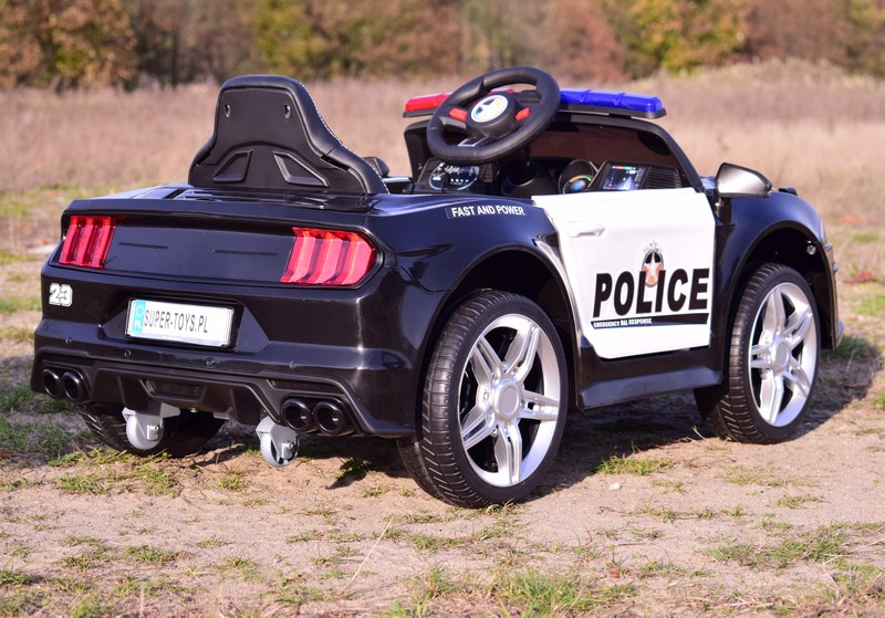 Policijos Automobilis, Garsai, Minkšti Eva Ratai, Minkšta Sėdynė/bbh0007