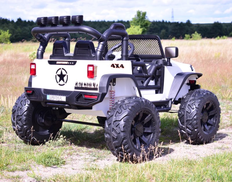 Akumuliatorinis Džipas Brothers , Vairo Stiprintuvas, Minkšti Ratai, Minkšta Sėdynė 24v - 400w/jeep-jc-666
