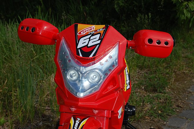 Didelis Motociklas Kryžius 2 Stiprus 2 Su Garsais Ir ś / Zp-3999a