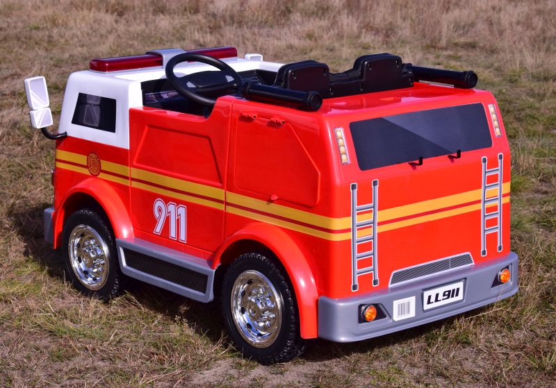 Mega Ugniagesių Komanda Su Garsais, Supimo Funkcija, Megafonu Ir Papildoma įranga, Super Versija/ll911