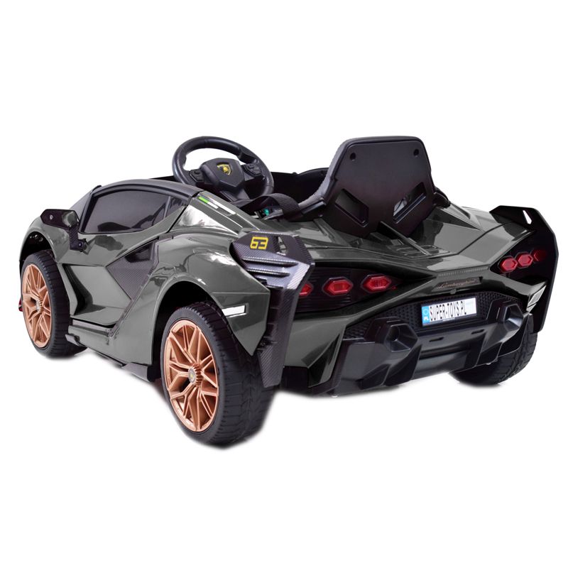 Originalus Lamborghini šienas, Minkšti Ratlankiai, Minkšta Sėdynė, Svyravimo Funkcija - Pilna Galimybė /qls6388