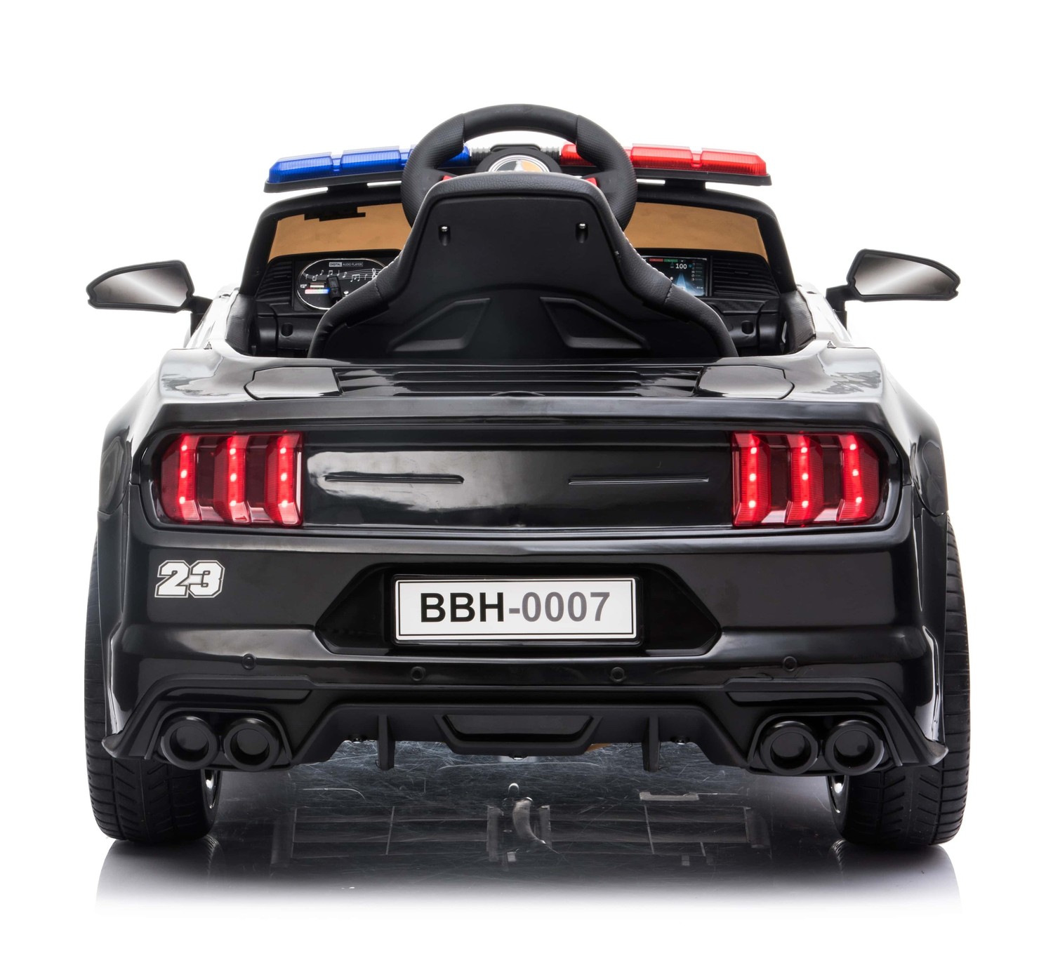 Policijos Automobilis, Garsai, Minkšti Eva Ratai, Minkšta Sėdynė/bbh0007