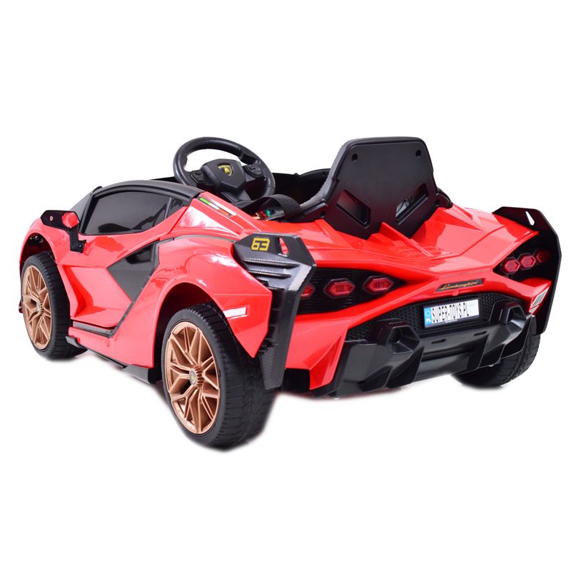 Originalus Lamborghini šienas, Minkšti Ratlankiai, Minkšta Sėdynė, Svyravimo Funkcija - Pilna Galimybė /qls6388