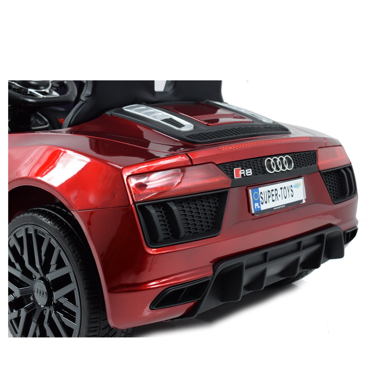 Naujausia Originali Audi R8 Licencijuota Minkšta Sėdynė, Minkšti Ratai Super Kokybė/r8