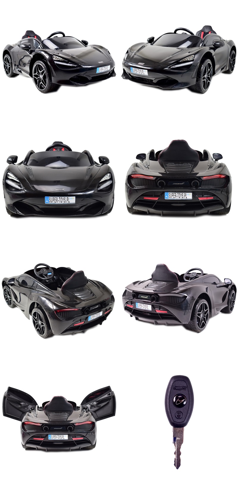 Mclaren M720s Bold Ratlankiai, Bold Sėdynės, Pilnos Galimybės/dkm720s