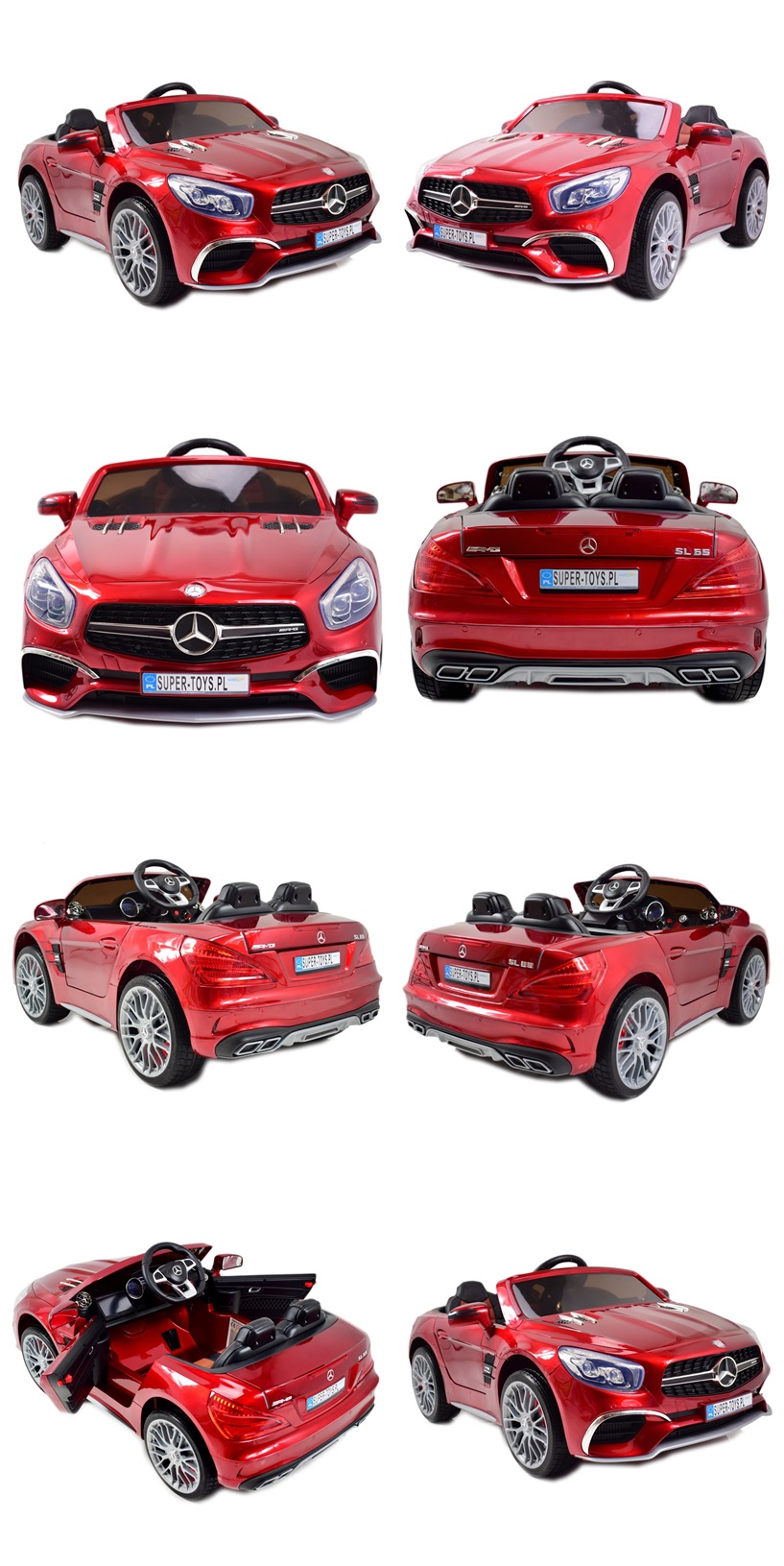 Mercedes Sl65 Amg Nuotolinio Valdymo Pultas, Lėtas Paleidimas, Baterijos Dėklas , Mp4 /xmx602