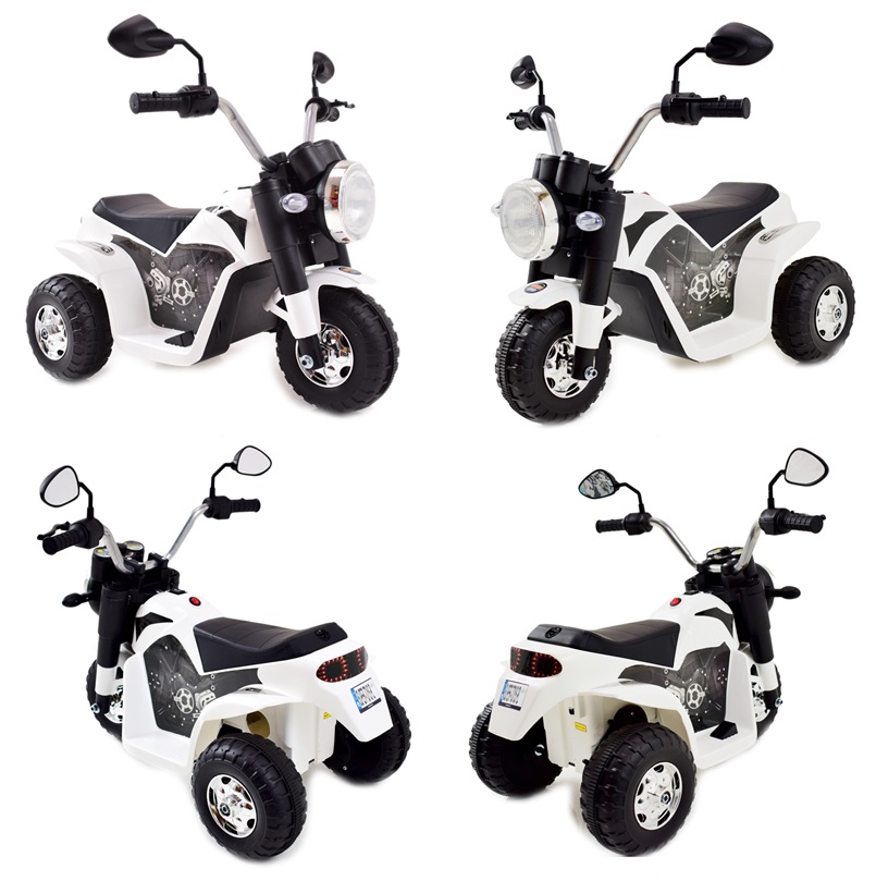Chopper Motociklas - Pirmasis Kūdikio Motociklas, Minkšta Sėdynė/jc916