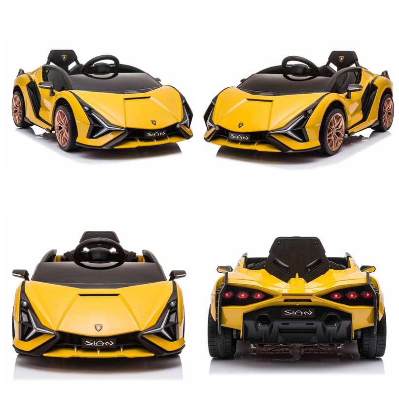 Originalus Lamborghini šienas, Minkšti Ratai, Minkšta Sėdynė, Supimo Funkcija - Pilna Komplektacija /qls6388