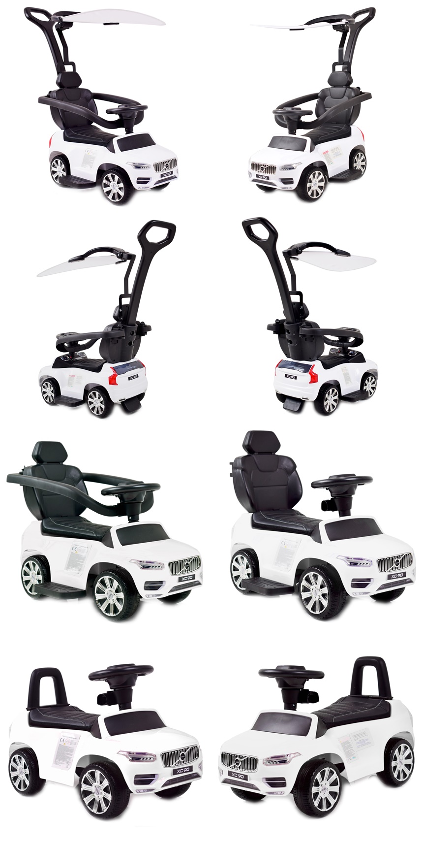 Rankena, Stūmiklis, Stūmimo Strypas Volvo Xc90, Minkšta Sėdynė, Stogelis, Garsai/dkp02c