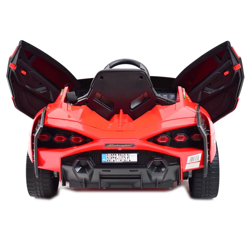 Originalus Lamborghini šienas, Minkšti Ratlankiai, Minkšta Sėdynė, Svyravimo Funkcija - Pilna Galimybė /qls6388