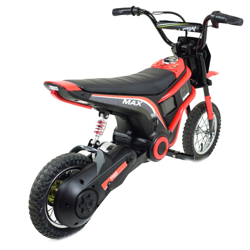 Puikus Krosinis Motociklas Max Lėtas Startas, 350 Vatų, Grandinė, Pripučiami Ratai, Plėvelė/sx2328