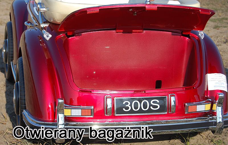 Mercedes 300s Dviejų Variklių, Minkšti Ratai, Lėtas Paleidimas/ls618