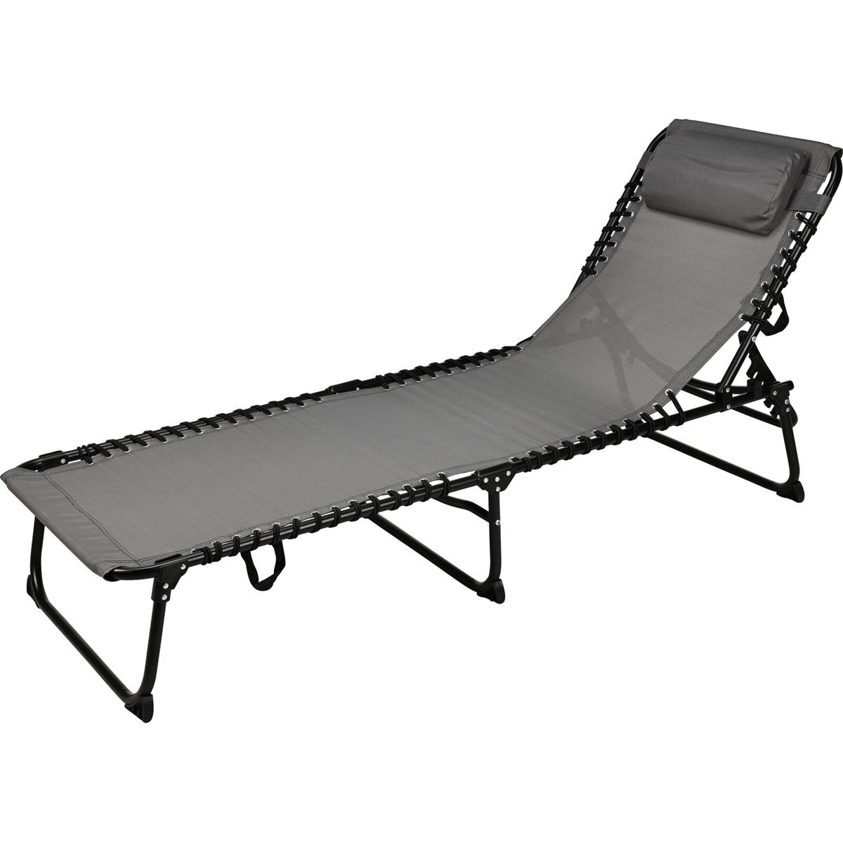 Sulankstoma Kempingo Lova Textline Graphite
