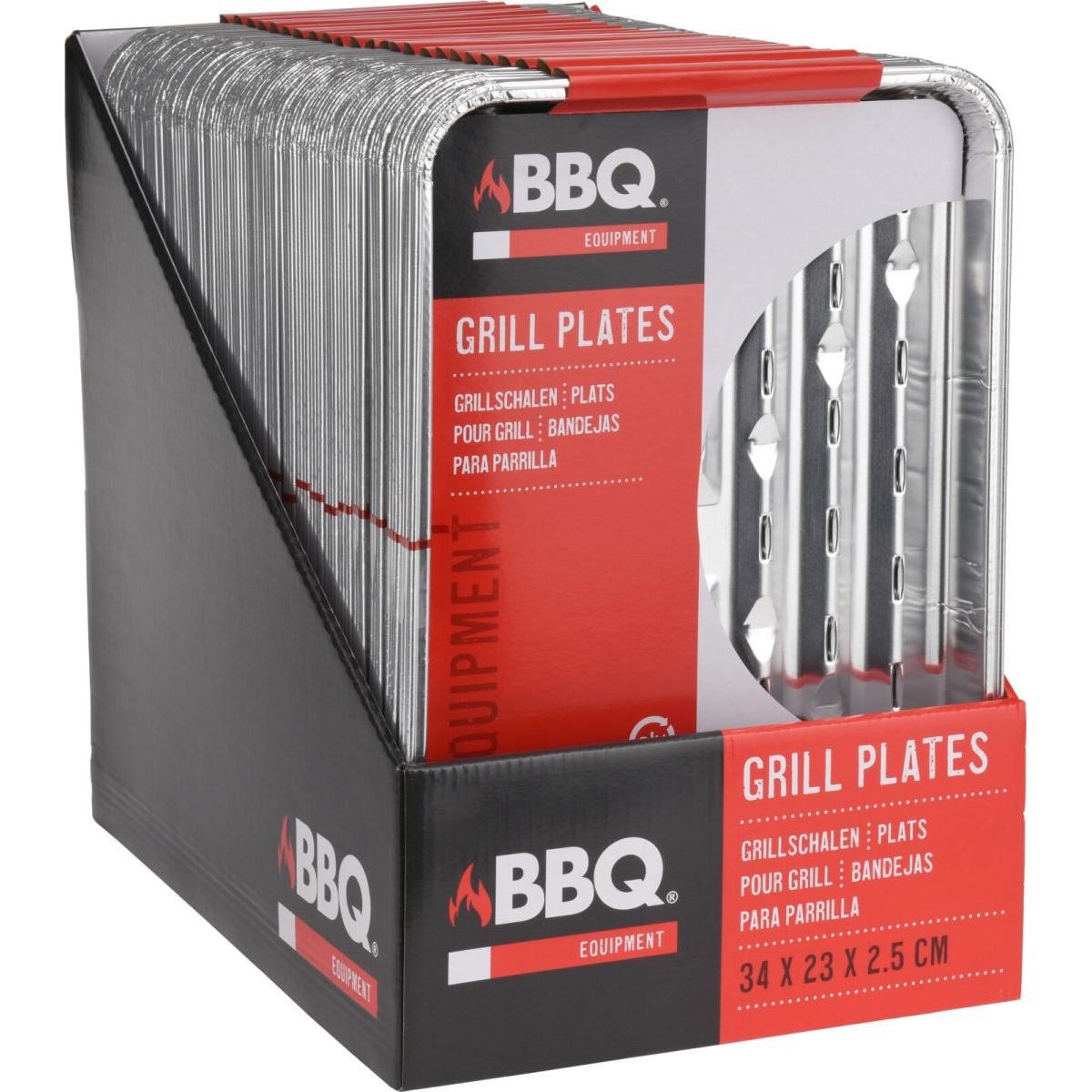 Aliuminio Grill Tabs 34x23cm 4 Paketai