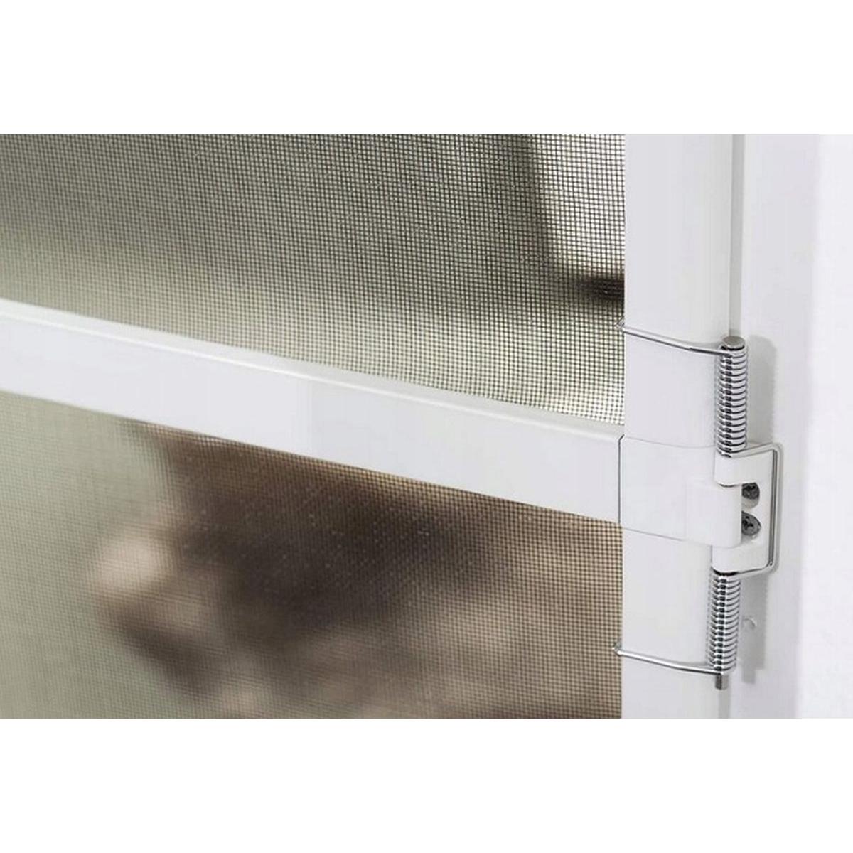 Alu Durų Tinklelis Nuo Uodų 100x215 Baltas Basic Plus