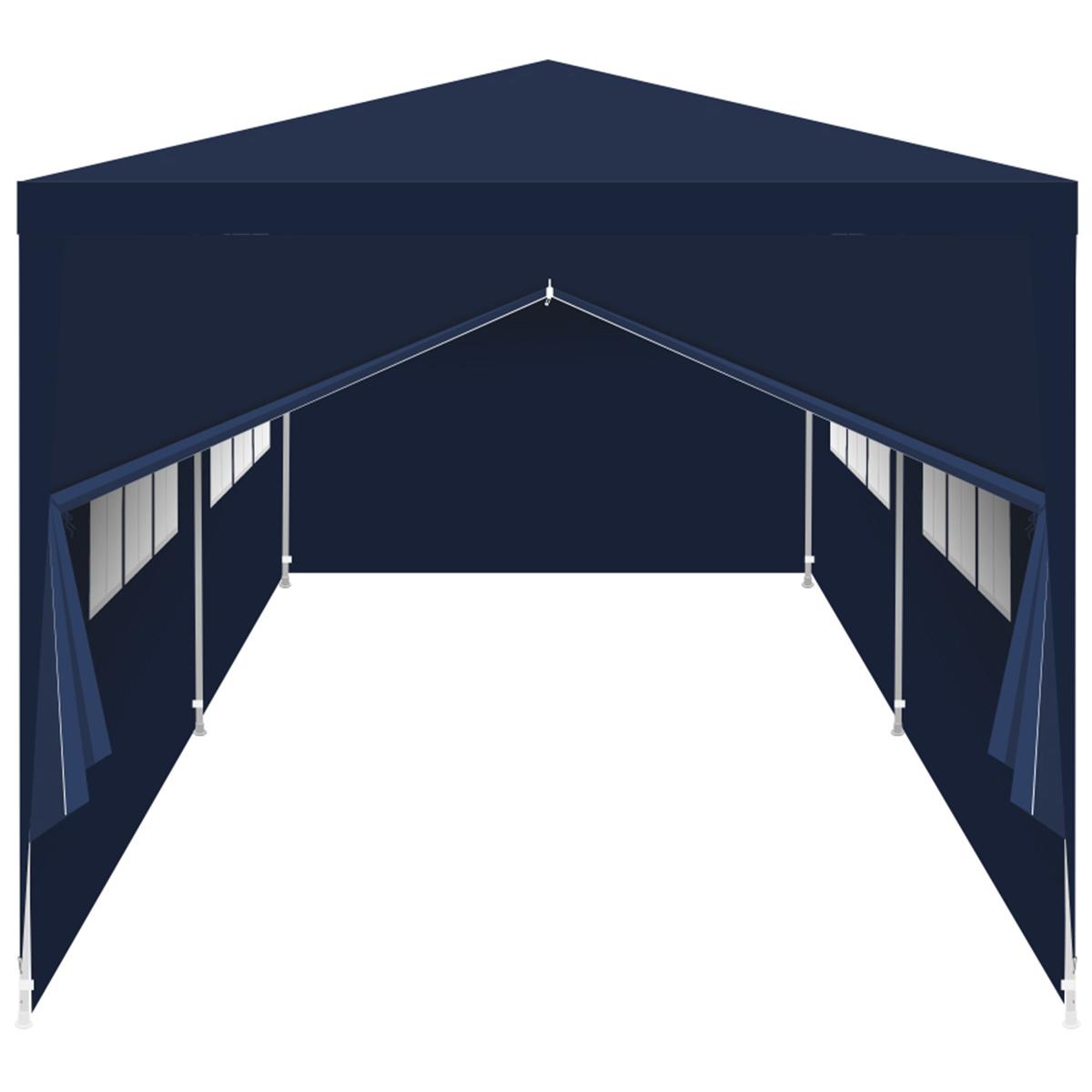 Sodo Maitinimo Palapinė Pe 6x3m + 6 Sienelės žalia