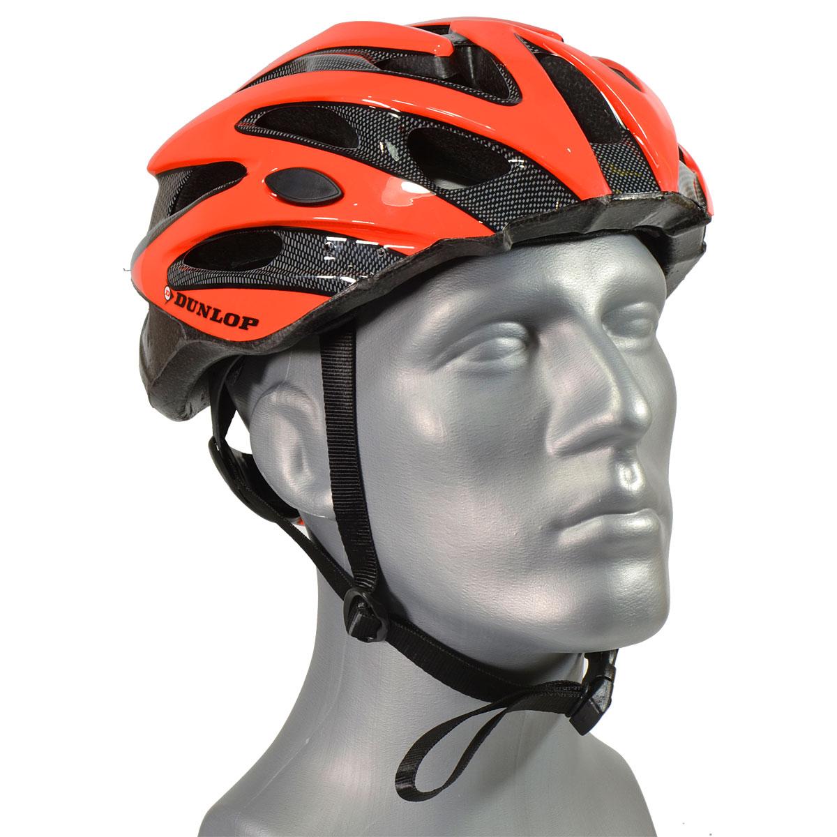 Reguliuojamas Dviratininko šalmas Dunlop Mtb Red R. M (55-58cm)