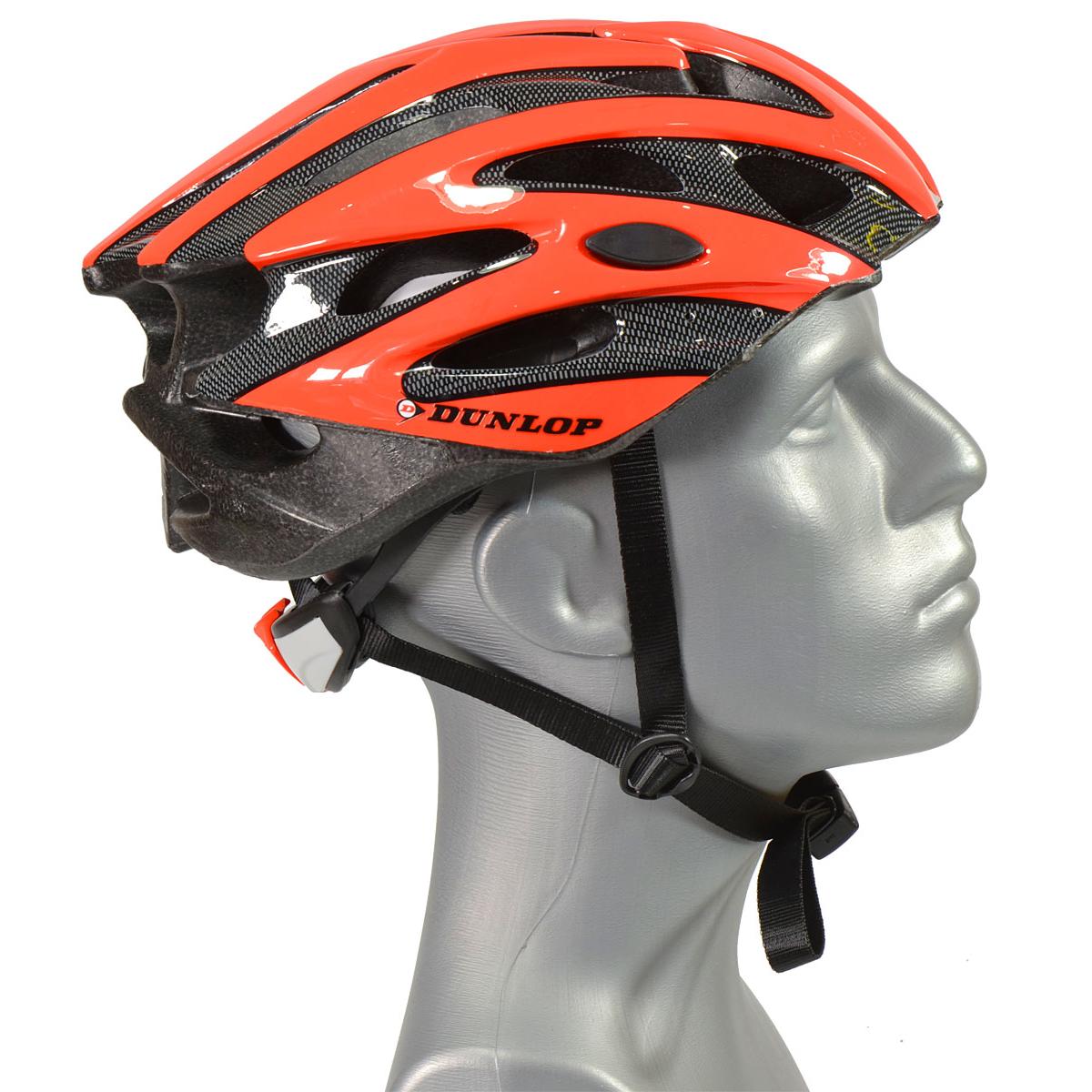Reguliuojamas Dviratininko šalmas Dunlop Mtb Red R. M (55-58cm)