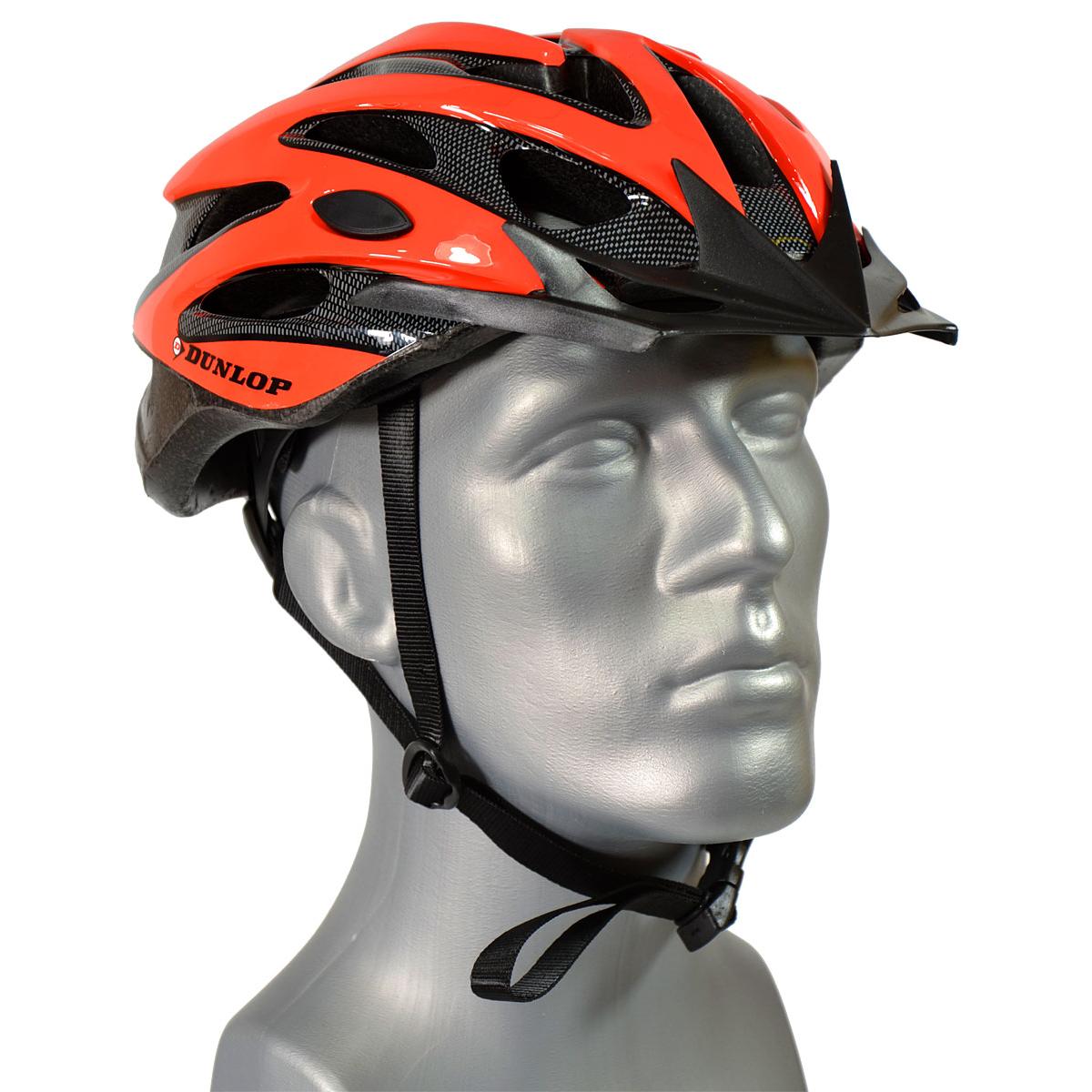 Reguliuojamas Dviratininko šalmas Dunlop Mtb Red R. M (55-58cm)