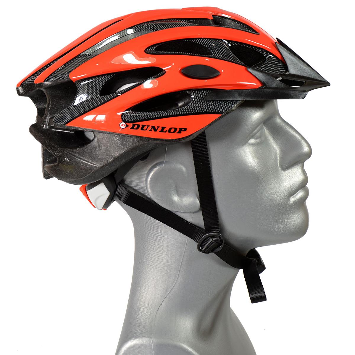 Reguliuojamas Dviratininko šalmas Dunlop Mtb Red R. M (55-58cm)
